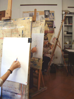 Art studio in Florence