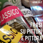 frasi pittori e pittura