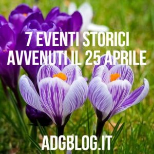 Gli eventi del 25 aprile