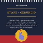 stare + gerundio esercizi