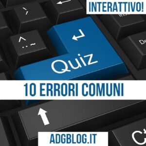 10 errori comuni in italiano L2