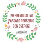 verbi modali al passato prossimo