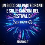 Un gioco sul festival di sanremo 2022