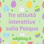 tre esercizi interattivi sulla Pasqua