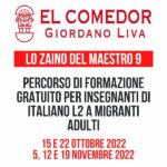 corso formazione insegnanti italiano L2 migranti adulti 2022