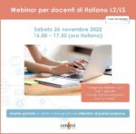 webinar formazione didattica digitale L2 LS